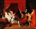 François Ier erhält die letzten Atemzüge von Leonardo da Vinci - Jean-Auguste-Dominique Ingres — Ansicht des Kunstwerks