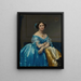Joséphine-Éléonore-Marie-Pauline de Galard de Brassac de Béarn Principessa di Broglie - Jean-Auguste-Dominique Ingres — quadro incorniciato alla parete