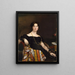 Madame Jacques-Louis Leblanc Françoise Poncelle - Jean-Auguste-Dominique Ingres — gerahmtes Bild an der Wand