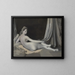 Odalisque in grigio - Jean-Auguste-Dominique Ingres — quadro incorniciato alla parete