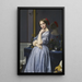 Ritratto della contessa d'Haussonville - Jean-Auguste-Dominique Ingres — quadro incorniciato alla parete