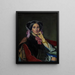 Ritratto di Madame Gonse - Jean-Auguste-Dominique Ingres — quadro incorniciato alla parete