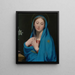 Vergine dell'Adozione - Jean-Auguste-Dominique Ingres — quadro incorniciato alla parete