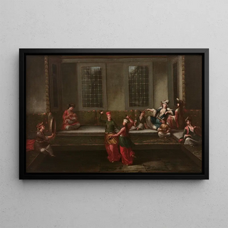 Jean Baptiste Vanmour - Danse dans le harem.webp