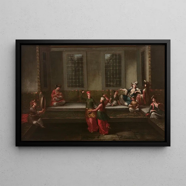 Jean Baptiste Vanmour - Danse dans le harem.webp