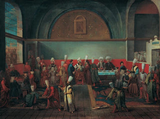 Jean Baptiste Vanmour - Dinner At The Palace In Honour Of An Ambassador.webp