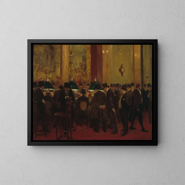 Au cercle - Jean Béraud — quadro incorniciato alla parete