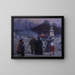 Bandiera tedesca al porto degli Invalides - Jean Béraud — quadro incorniciato alla parete