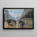 L'accident Porte Saint-Denis - Jean Béraud — gerahmtes Bild an der Wand