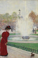 Parisienne au rond-point des Champs-Élysées - Jean Béraud — vista dell’opera