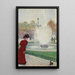 Parisienne au rond-point des Champs-Élysées - Jean Béraud — quadro incorniciato alla parete