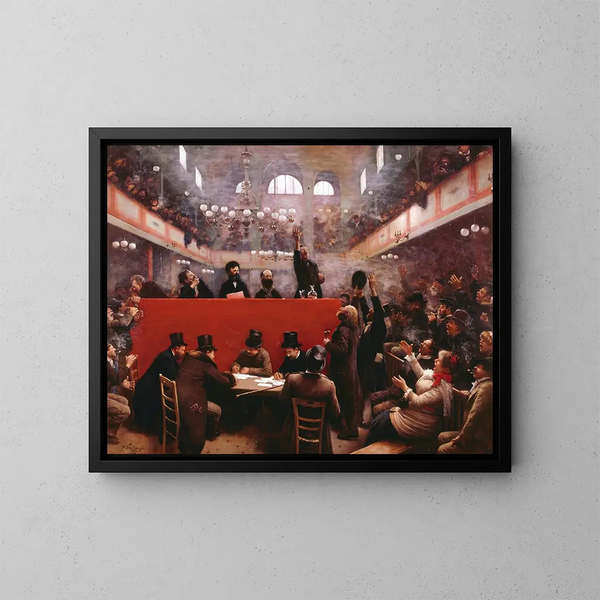Salle Graffard - Jean Béraud — quadro incorniciato alla parete