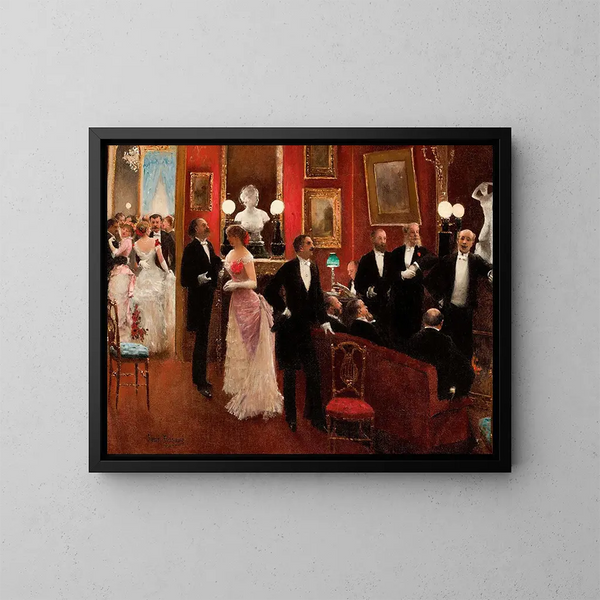Scène del ballo - Jean Béraud — quadro incorniciato alla parete