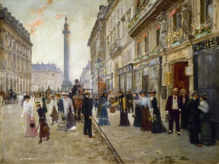 Jean Braud - Sortie des ouvrires de la maison Paquin.webp