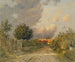 Tard nella serata in campagna francese - Jean-Charles Cazin — vista dell’opera