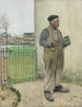 Bonhomme coming from painting his fence - Jean François Raffaëlli — Ansicht des Kunstwerks