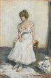 Frau bei ihrer Toilette - Jean François Raffaëlli — Ansicht des Kunstwerks