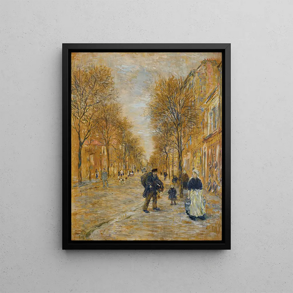 Jean Franois Raffalli - Une Rue Asnires.webp