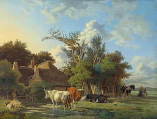 Landschaft - Jean François Valois — Ansicht des Kunstwerks