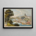 Vue de Berne - Jean Henri Baumann — gerahmtes Bild an der Wand
