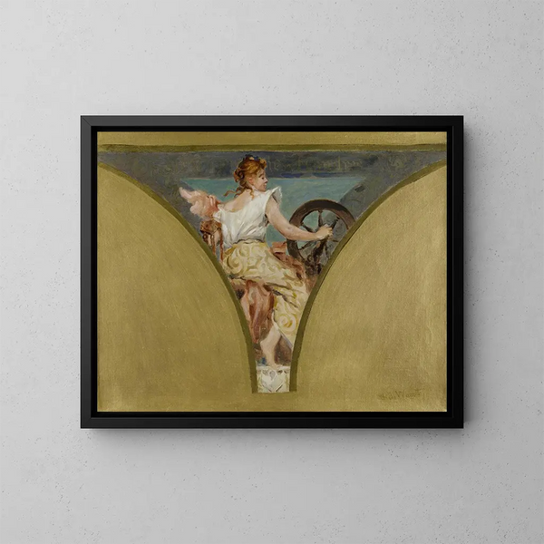 La Tapisserie - Jean Joseph Weerts — quadro incorniciato alla parete