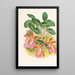 Cattleya schilleriana - Jean Jules Linden — gerahmtes Bild an der Wand