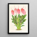 Masdevallia lindeni var großblütige - Jean Jules Linden — gerahmtes Bild an der Wand