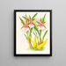 Miltonia blunti - Jean Jules Linden — gerahmtes Bild an der Wand