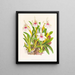 Miltonia ist spektakulär - Jean Jules Linden — gerahmtes Bild an der Wand