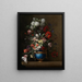 Stillleben mit Blumen - Jean-Michel Picart — gerahmtes Bild an der Wand