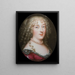 Françoise Athénaïs de Rochechouart 1641-1707 Marquise de Montespan - Jean Petitot — gerahmtes Bild an der Wand