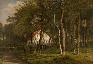 Jean Pierre Franois Lamorinire - A Forester Cottage in Putte.webp