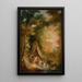 Baden in einem Park - Jean Pierre Norblin — gerahmtes Bild an der Wand