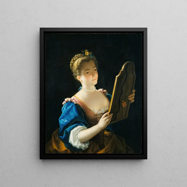 Jean Raoux - A Woman at her Mirror.webp