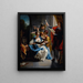 Un quartetto in concerto - Jean Raoux — quadro incorniciato alla parete