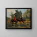 Skizzenbuch-Cover - Jean Richard Goubie — gerahmtes Bild an der Wand