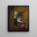 A mallard and a bitter orange - Jean Siméon Chardin — framed artwork on a wall