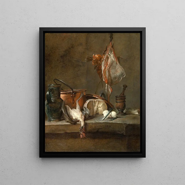 Jean Simon Chardin - Still Life with Ray and Basket of Onions.webp