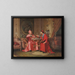 Discussione amichevole tra cardinali - Jehan Georges Vibert — quadro incorniciato alla parete