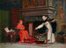 La scelta di un predicatore - Jehan Georges Vibert — vista dell’opera