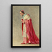 Der Kardinal - Jehan Georges Vibert — gerahmtes Bild an der Wand