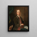 Portrait eines Jungen - Jeremiah Barrett — gerahmtes Bild an der Wand