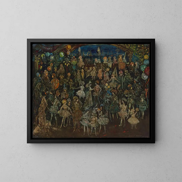 Fantasie dansante - Jerome Myers — gerahmtes Bild an der Wand