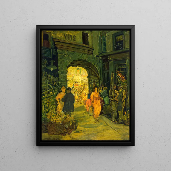 Jerome Myers - Market in Paris.webp