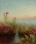 Berge in Blumen - Jerome Thompson — Ansicht des Kunstwerks