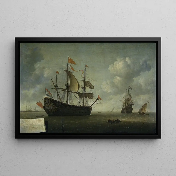 Jeronymus van Diest II - The Arrival of the Royal Charles.webp