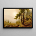 Indian Summer - Jervis McEntee — gerahmtes Bild an der Wand