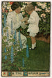 Dans le jardin - Jessie Willcox Smith — vista dell’opera