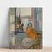 Reproduction of the painting Young Woman in Front of the Open Window at Île d'Yeu - Henri Lebasque