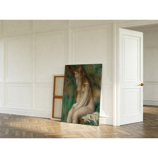 Jeune fille au bain - Pierre-Auguste Renoir | Reproduction Tableau Décoration murale affiche copie